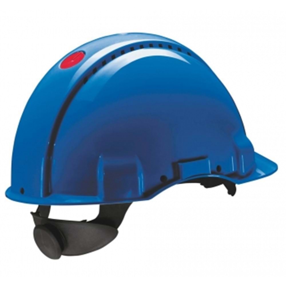 3M Peltor G3000 Havalandırmalı Vidalı Baret - Mavi