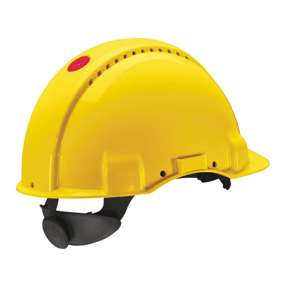 3M Peltor G3000 Havalandırmalı Vidalı Baret - Sarı