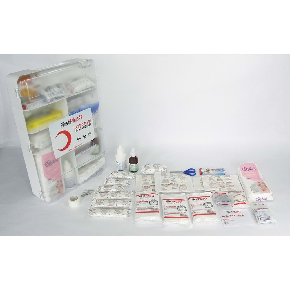 İlk Yardım Seti Dolabı Firstplus FP 03.110 Ev Beyaz