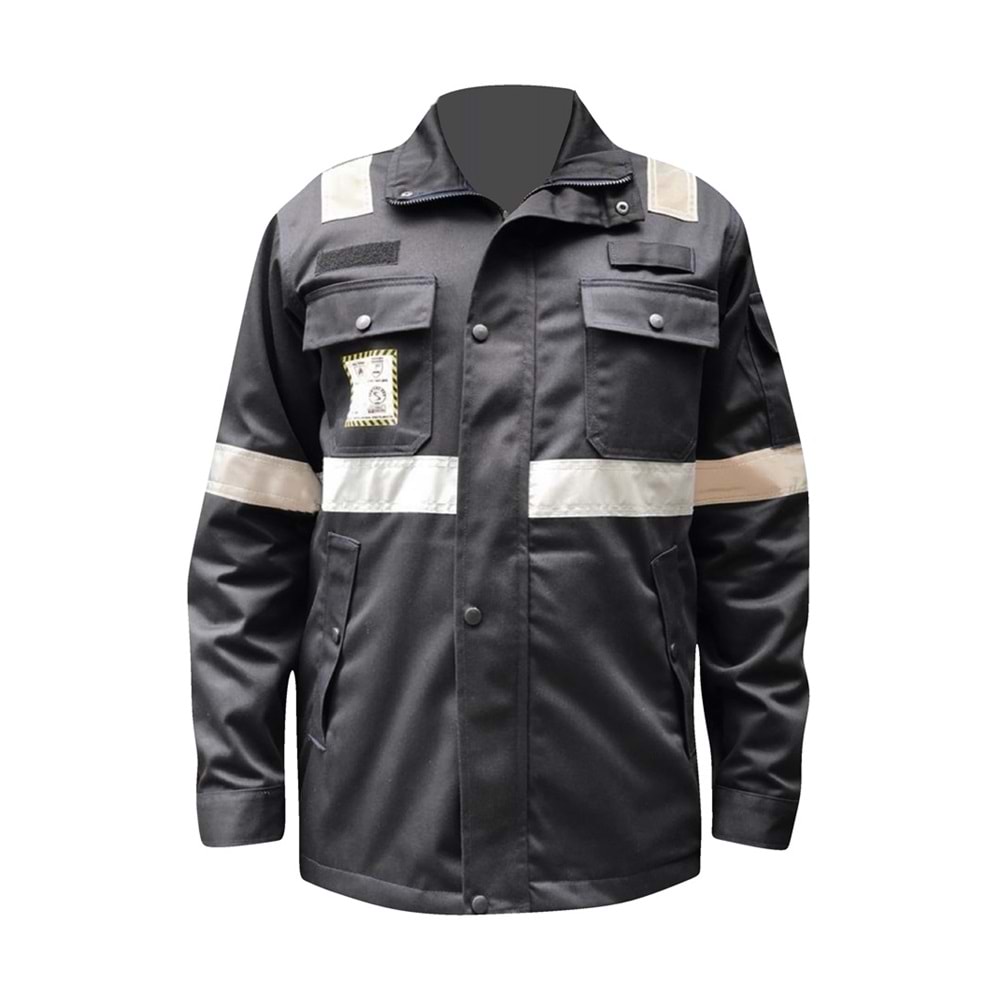 Samteks FR Kaynakçı Mont Astarsız