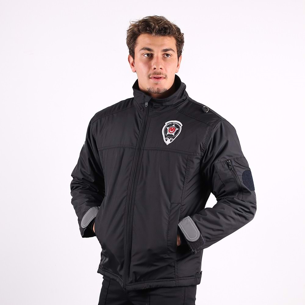 Özel Güvenlik Kışlık Kaban İçi Mont - 4XL