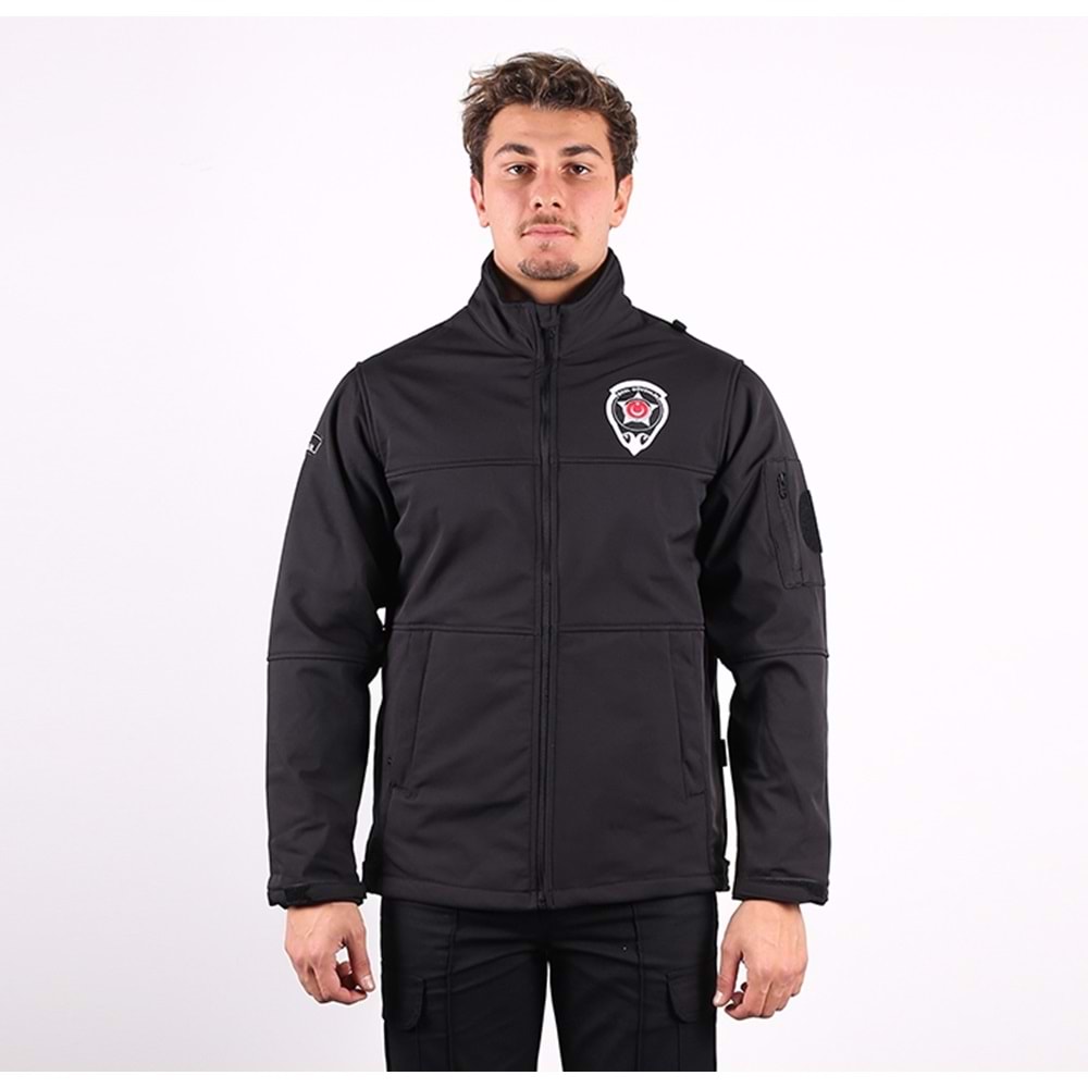 Özel Güvenlik Softshell Mont - 6XL
