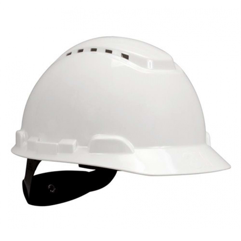 3M H700 Havalandırmalı Vidalı Baret - Beyaz