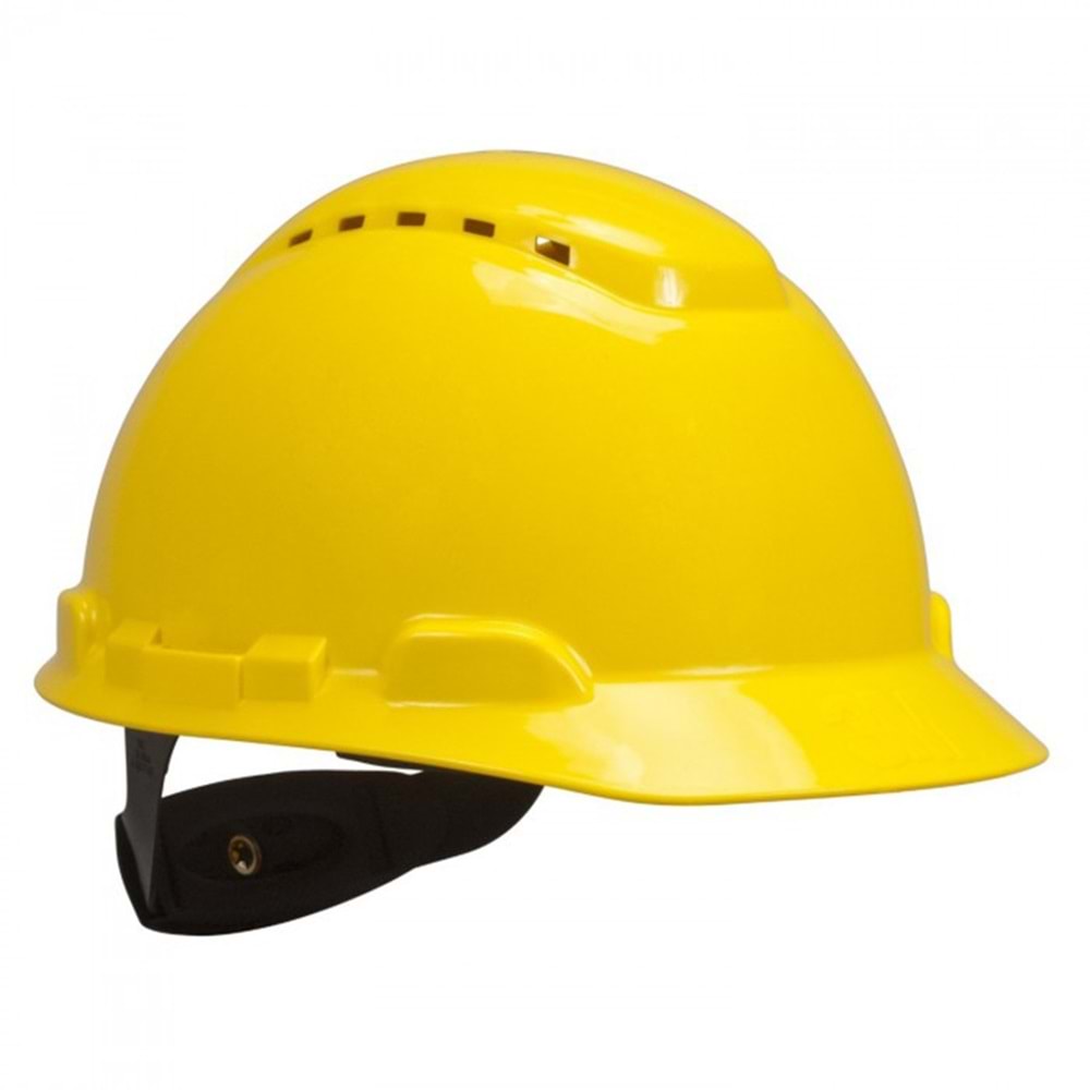3M H700 Havalandırmalı Vidalı Baret - Sarı