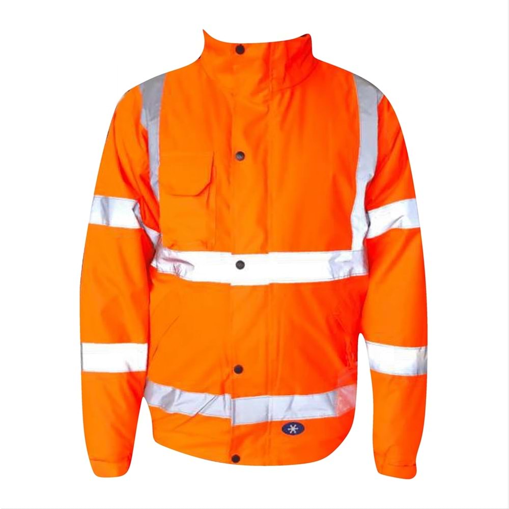 Parka Pilot Tek Renk Junior - Turuncu - L-3