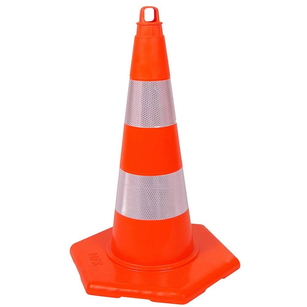 Trafik Koni Kırılmaz 750Mm Çift Ref. MFK3275 Mfk