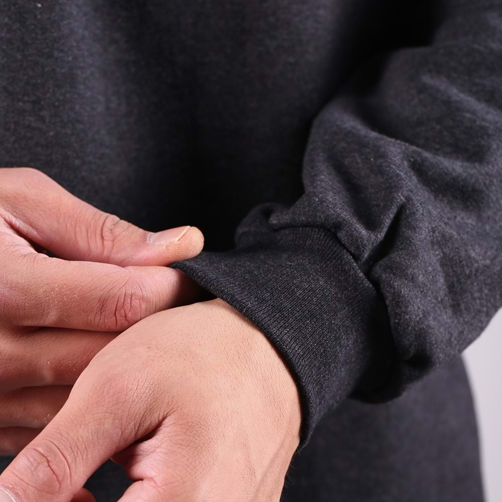 Samteks İki İplik Polo Yaka Sweat