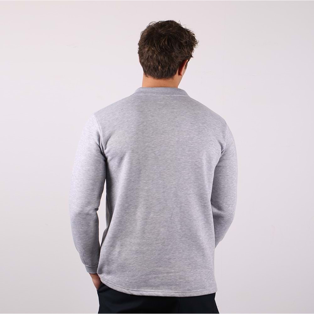 Samteks İki İplik Polo Yaka Sweat