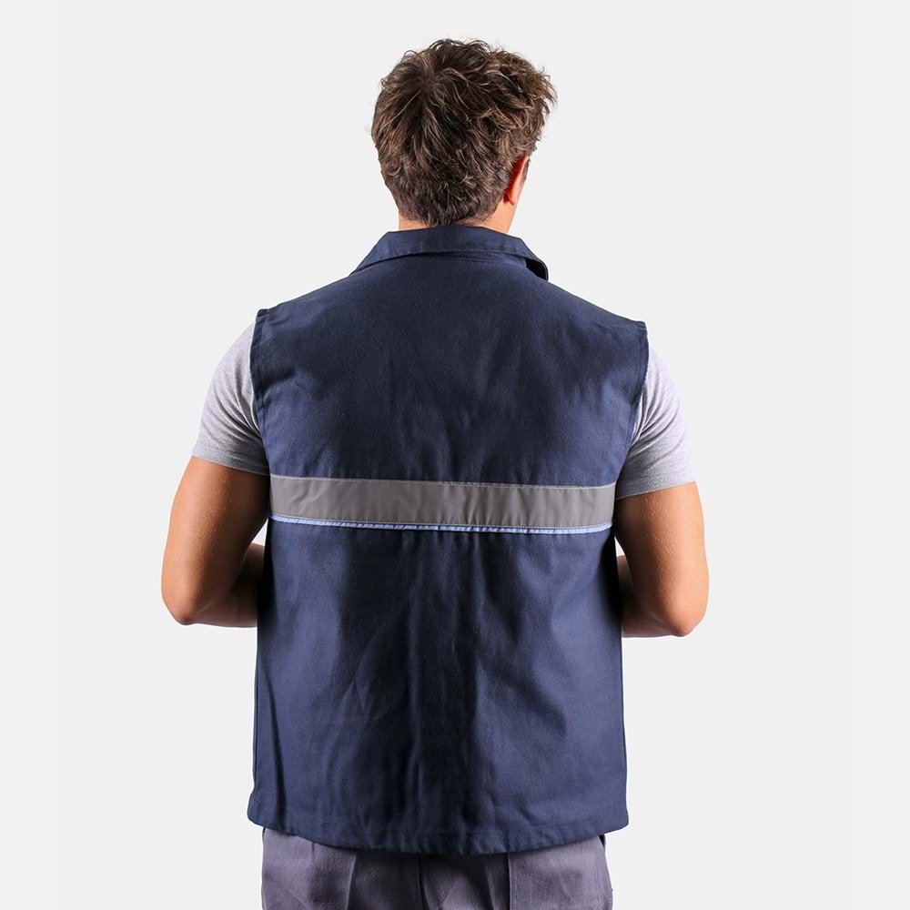 Yelek Harman karışım İçi Fileli