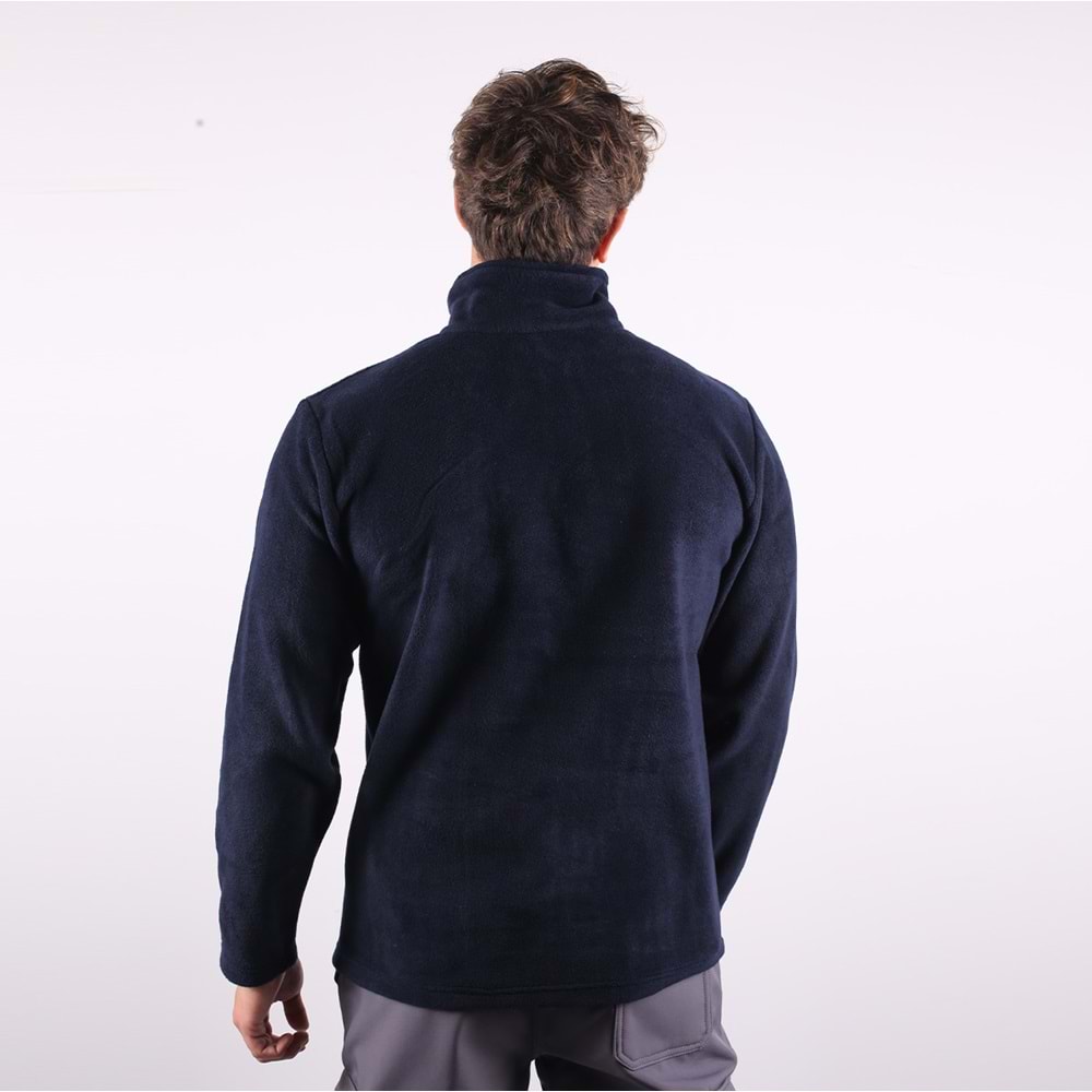 Samteks Yarım Fermuarlı Polar Sweatshirt