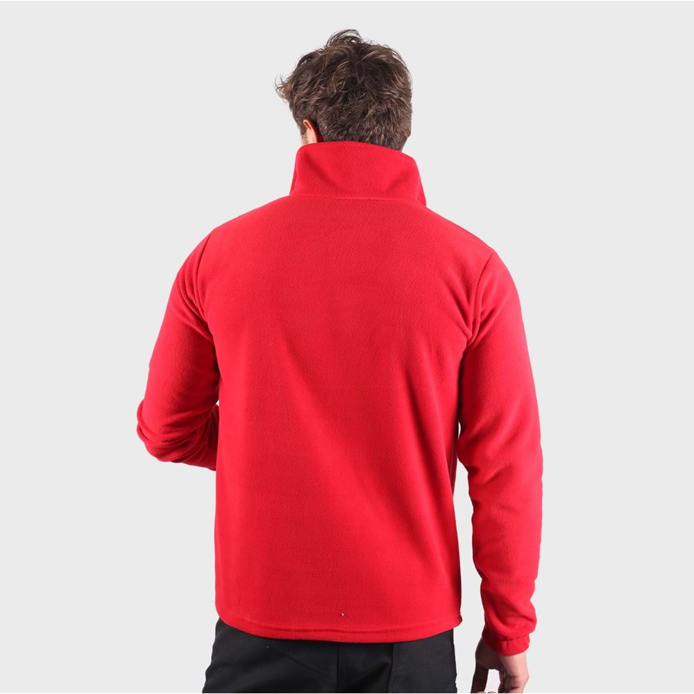 Samteks Yarım Fermuarlı Polar Sweatshirt
