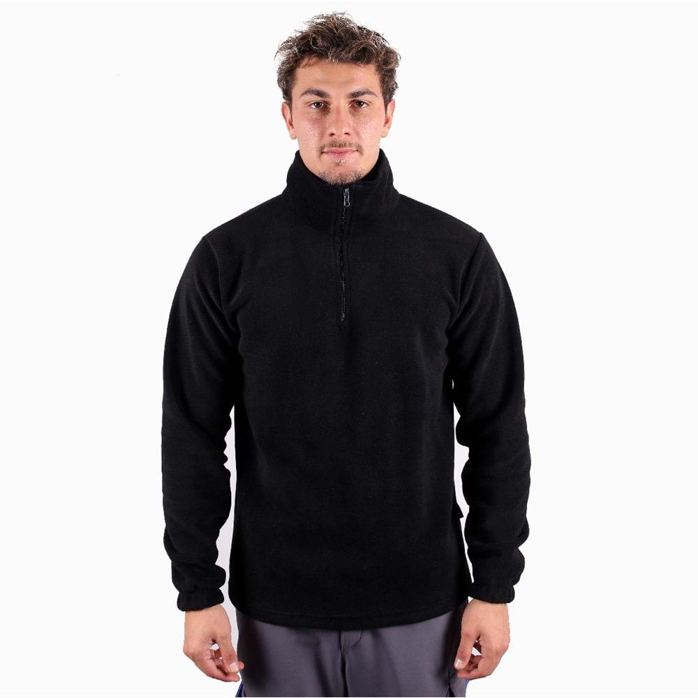 Samteks Yarım Fermuarlı Polar Sweatshirt