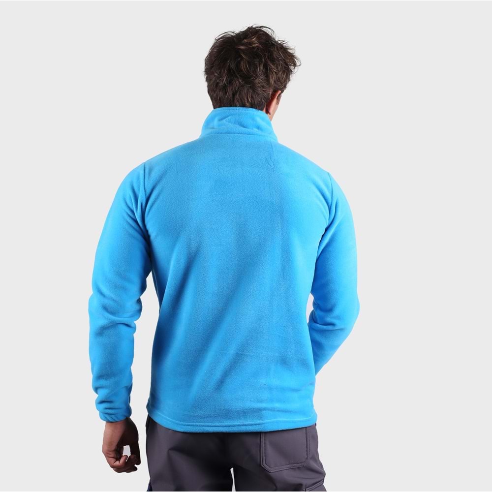 Samteks Yarım Fermuarlı Polar Sweatshirt
