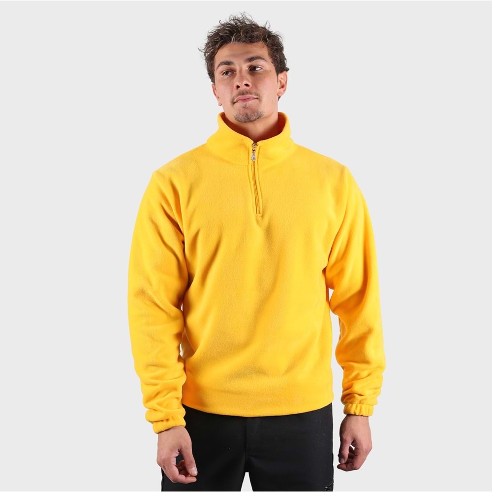 Samteks Yarım Fermuarlı Polar Sweatshirt