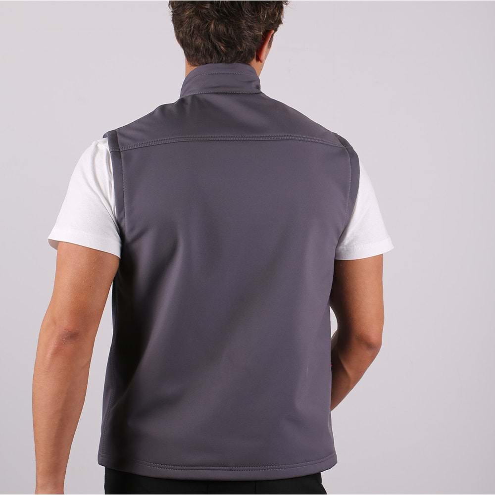 Yelek Softshell Üç Cepli