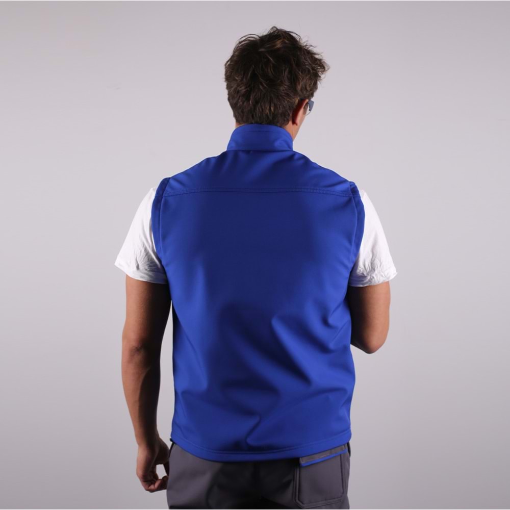 Yelek Softshell Üç Cepli