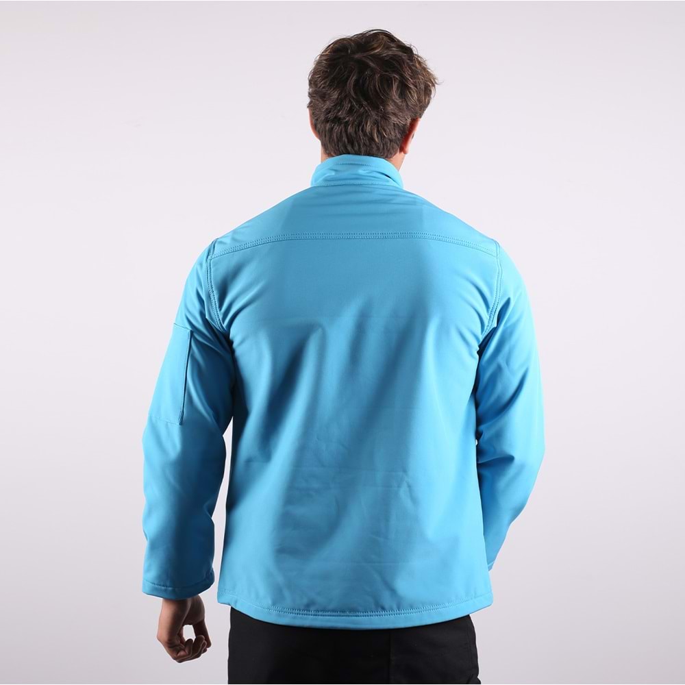 Softshell Mont Reflektör Fermuarlı