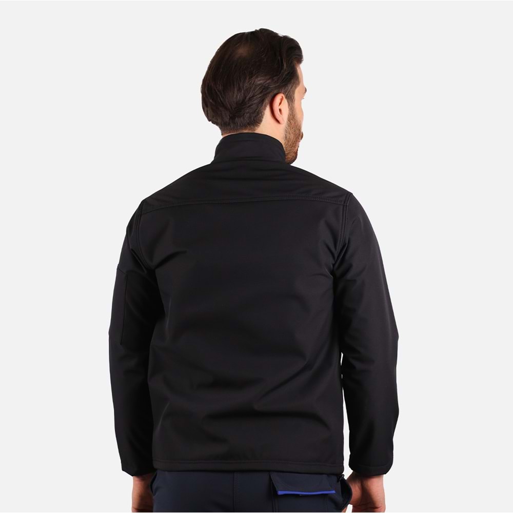 Softshell Mont Reflektör Fermuarlı