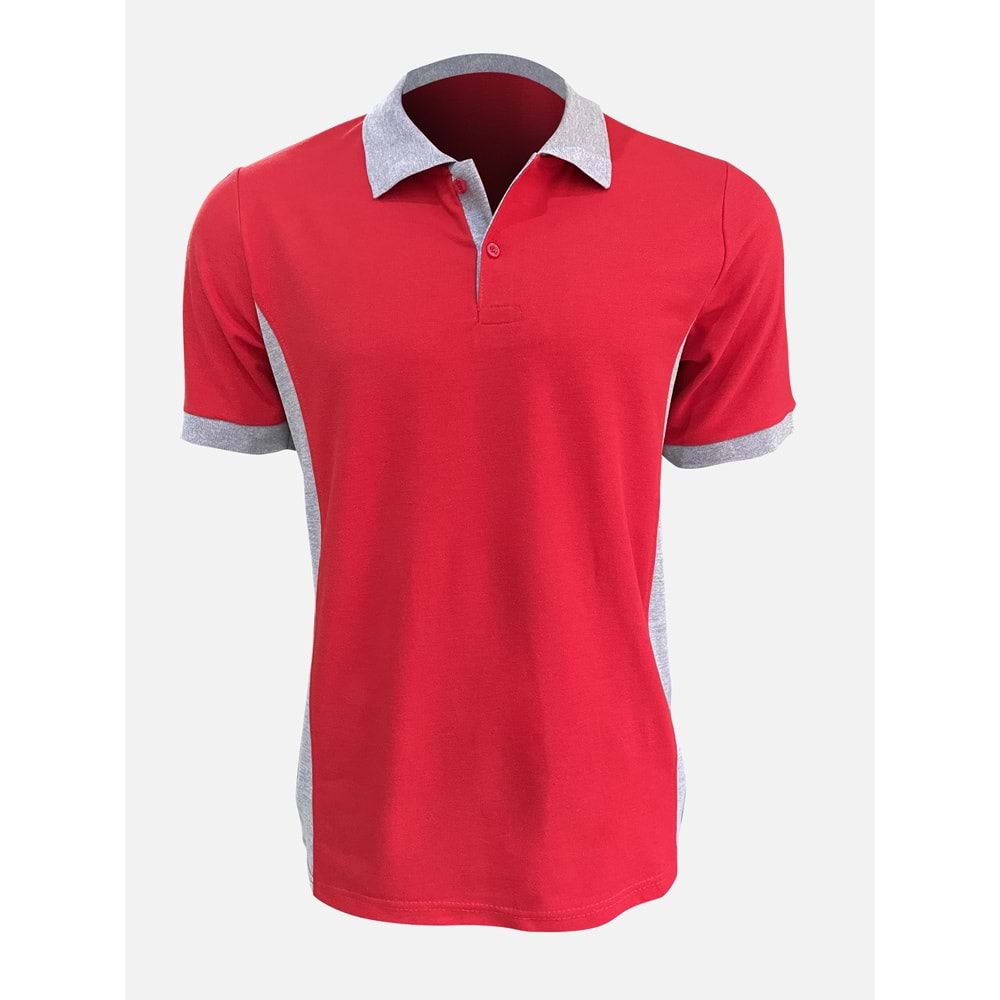 Samteks Garnili Polo Yaka Pike Örme T-Shirt