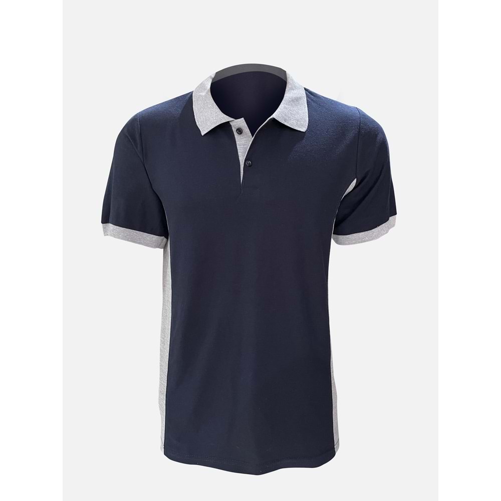 Samteks Garnili Polo Yaka Pike Örme T-Shirt
