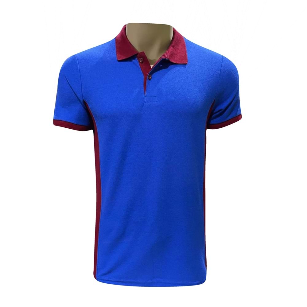 Samteks Garnili Polo Yaka Pike Örme T-Shirt