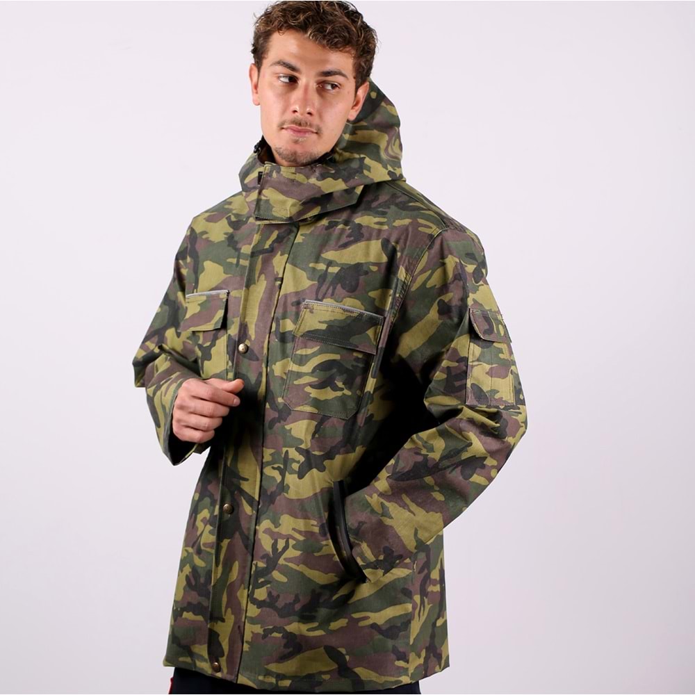 Samteks Kamuflaj Oxford Kaban