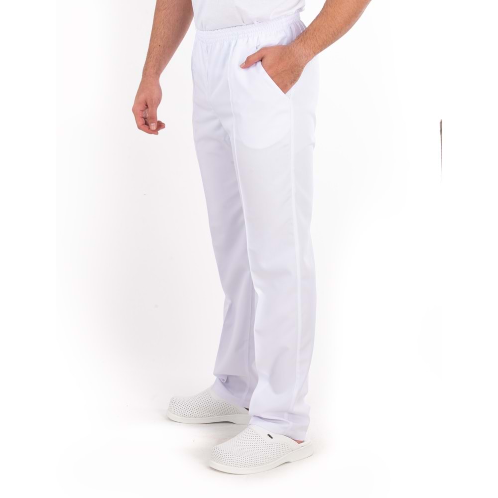 Pantolon Alpaka Erkek Beyaz - 3XL