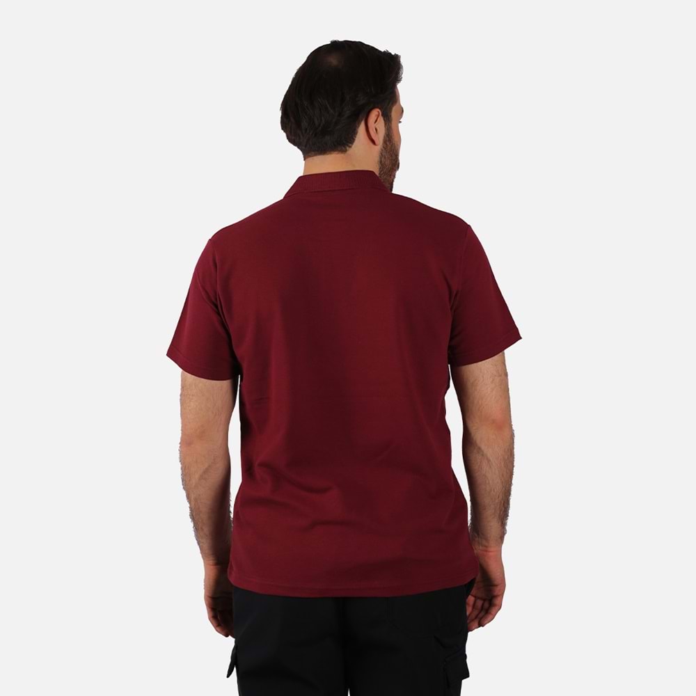 T-Shirt Penye Polo Yaka Kısa Kol