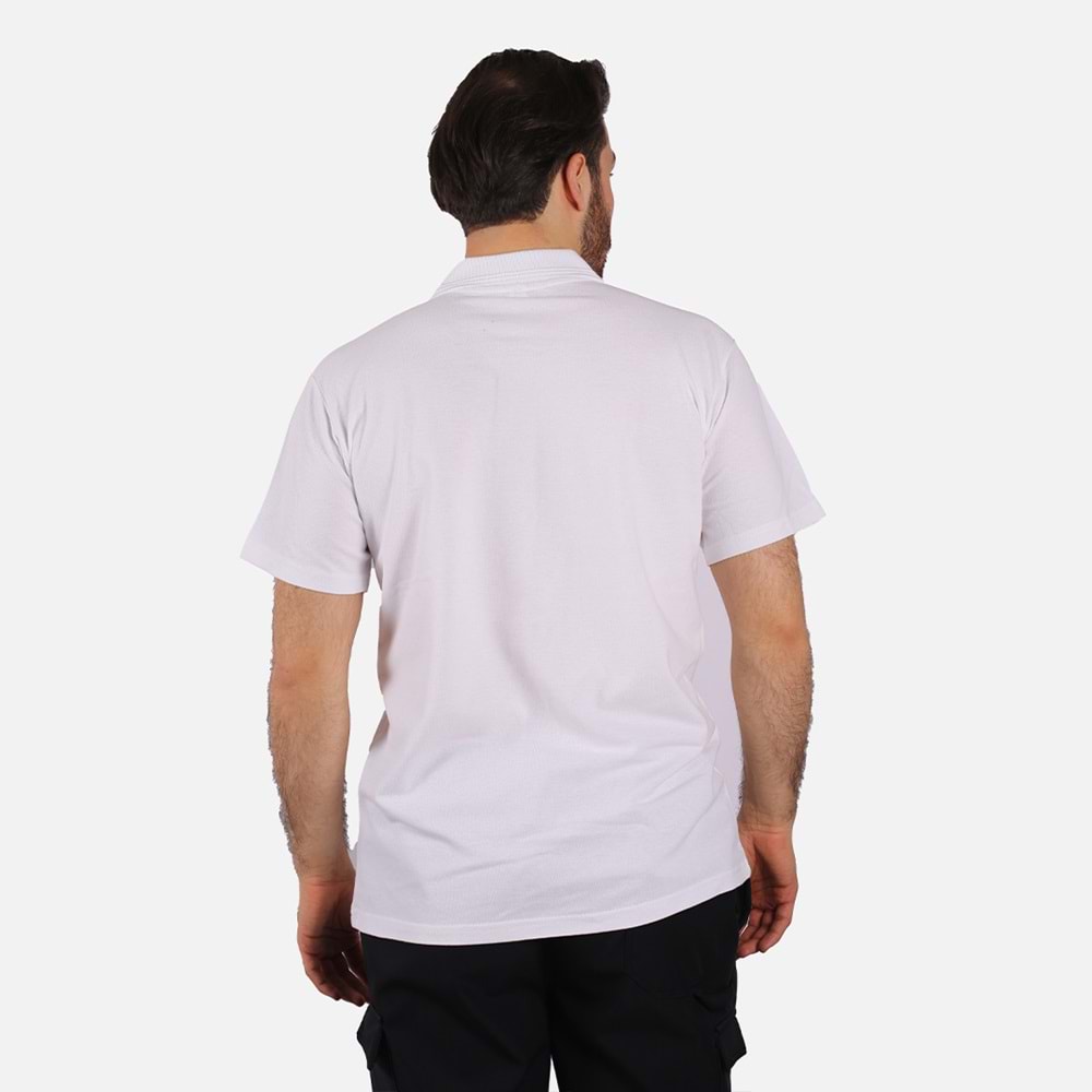 T-Shirt Penye Polo Yaka Kısa Kol