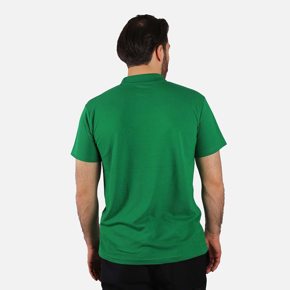 T-Shirt Penye Polo Yaka Kısa Kol