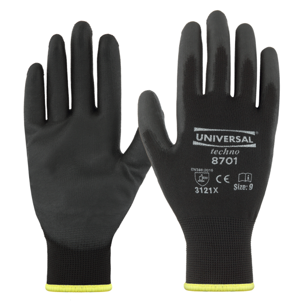 Universal Techno 8701 PU Kaplama Eldiven