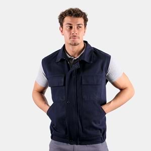 Yelek 7x7 Pamuk Astarsız - Lacivert - Xl-4