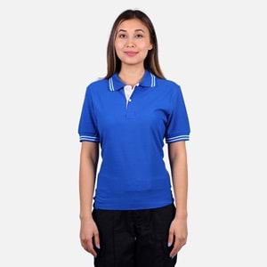 Lakos T-Shirt Penyeye Penye Çizgili Polo Yaka