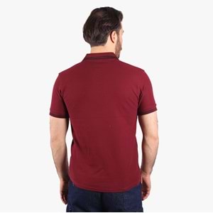 Lakos T-Shirt Penyeye Penye Çizgili Polo Yaka
