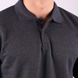 Samteks İki İplik Polo Yaka Sweat