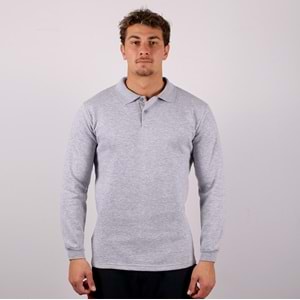 Samteks İki İplik Polo Yaka Sweat