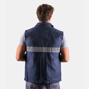 Yelek Harman karışım İçi Fileli