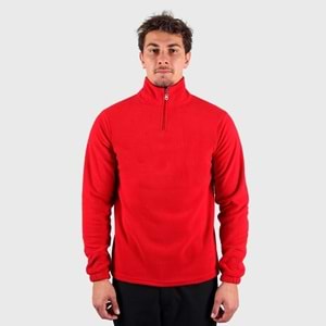 Samteks Yarım Fermuarlı Polar Sweatshirt