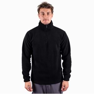 Samteks Yarım Fermuarlı Polar Sweatshirt