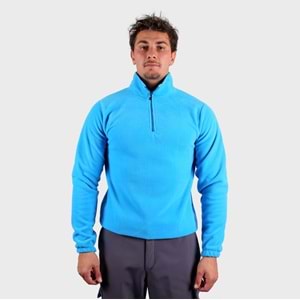 Samteks Yarım Fermuarlı Polar Sweatshirt