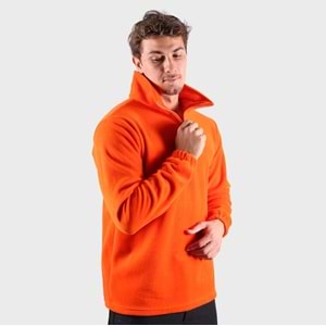 Samteks Yarım Fermuarlı Polar Sweatshirt