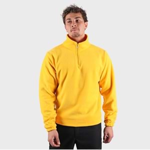 Samteks Yarım Fermuarlı Polar Sweatshirt