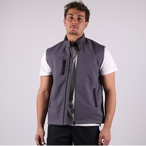Yelek Softshell Üç Cepli