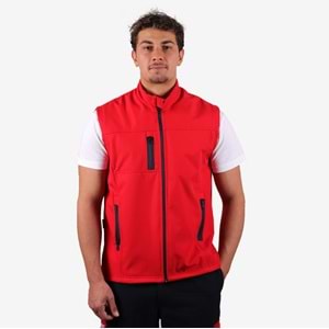 Yelek Softshell Üç Cepli
