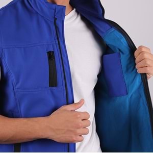 Yelek Softshell Üç Cepli