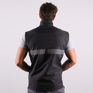 Yelek Softshell Reflektör Şeritli
