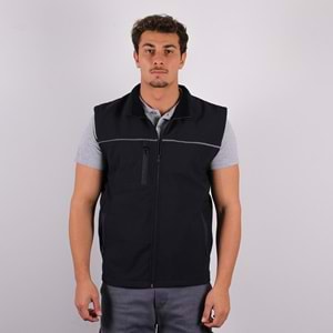 Yelek Softshell Reflektör Biyeli