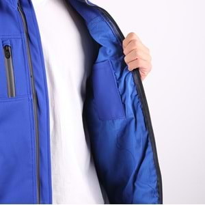 Softshell Mont Reflektör Fermuarlı