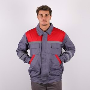 Mont 16x12 Pamuk Reflektörlü - Gri-Kırmızı - Xxl-5