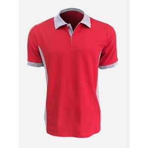 Samteks Garnili Polo Yaka Pike Örme T-Shirt